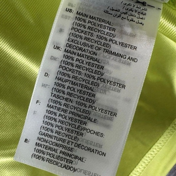 Adidas Adilenium Megabreak Track Jacket Men Size Large Yellow JN0811 NEW - Picture 6 of 6